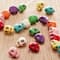 12 Pack: Colorful Reconstituted Skull Beads, 8mm by Bead Landing™